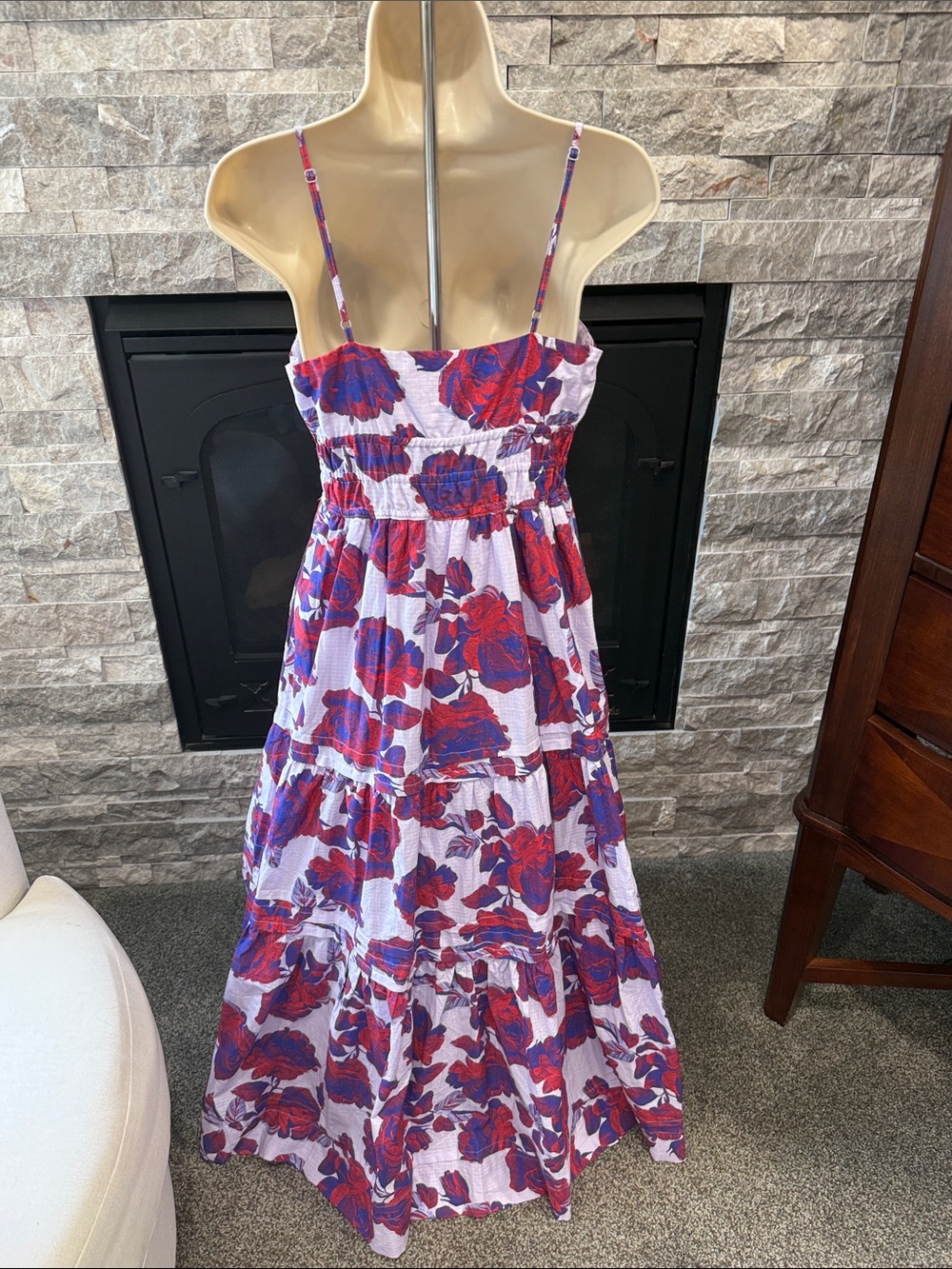 Somerset Floral Tiered Maxi Dress - Picture 6 of 7